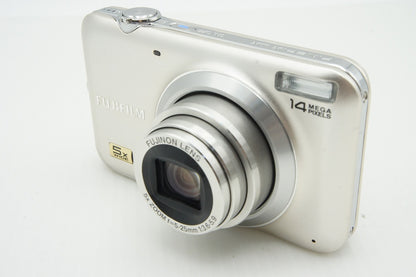 美品 FUJIFILM フジフィルム FinePix JX280 コンパクトデジタルカメラ シャンパンゴールド 260123ad