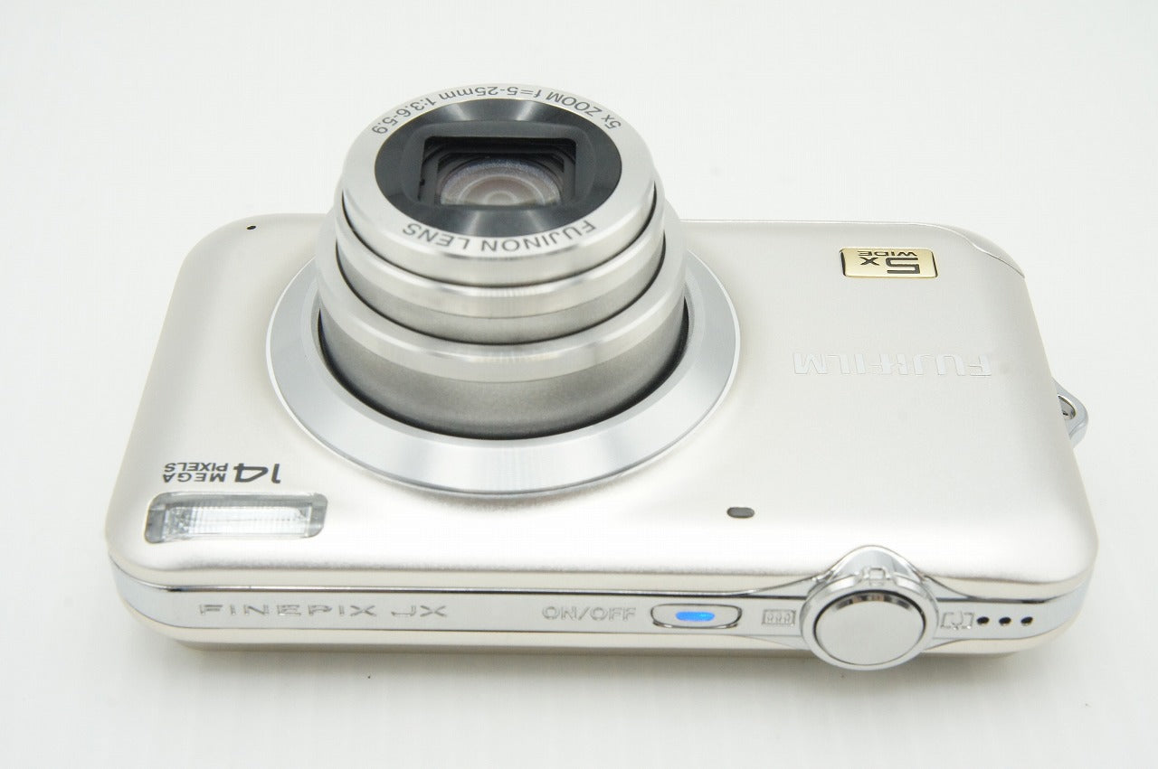 美品 FUJIFILM フジフィルム FinePix JX280 コンパクトデジタルカメラ シャンパンゴールド 260123ad