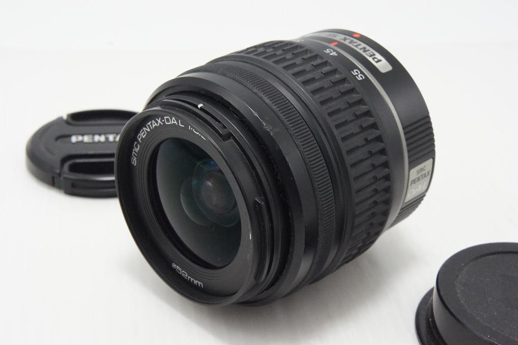 ペンタックス smc PENTAX DA L 18-55mm F3.5-5.6 AL ブラック Kマウント APS-C ズームレンズ 260818i