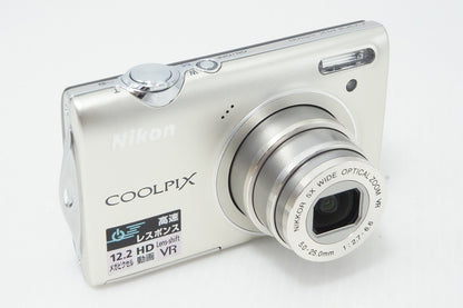 美品 Nikon ニコン COOLPIX S5100 コンパクトデジタルカメラ ウォームシルバー 260512l