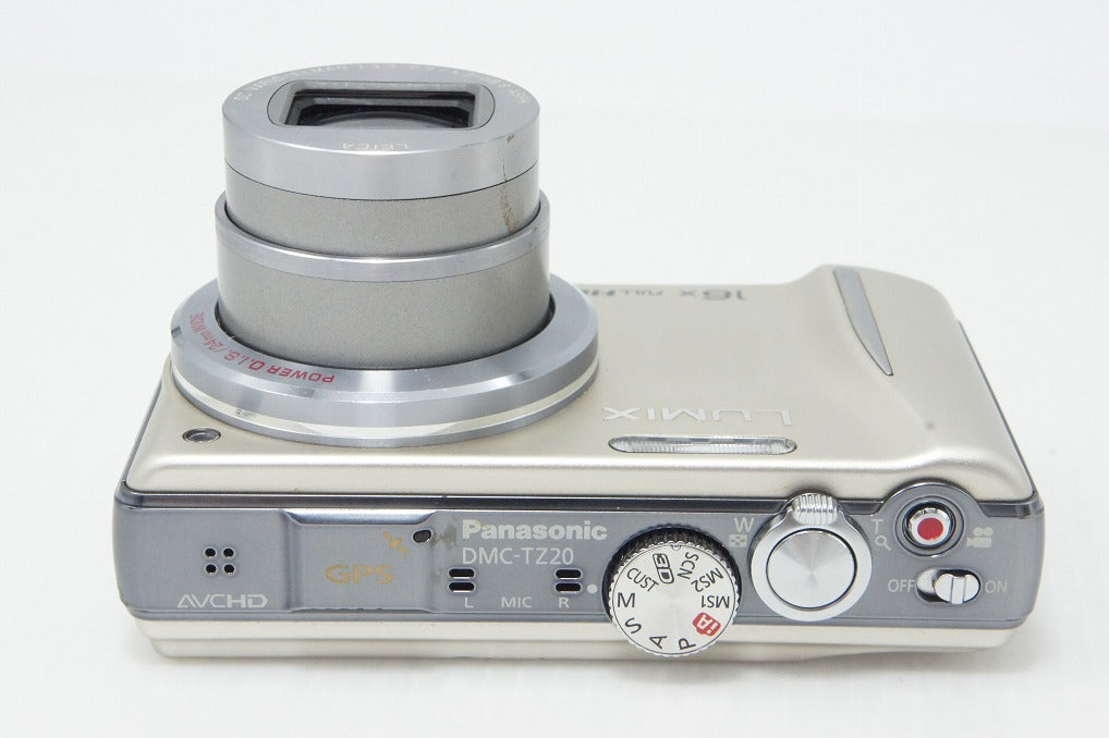 美品 Panasonic パナソニック LUMIX DMC-TZ20 コンパクトデジタルカメラ ゴールド 260513i
