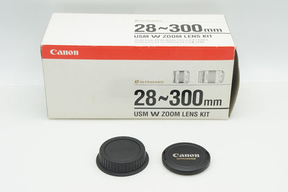 良品 Canon キヤノン EF 75-300mm F4-5.6 III USM フルサイズ ズームレンズ 元箱付 260126w