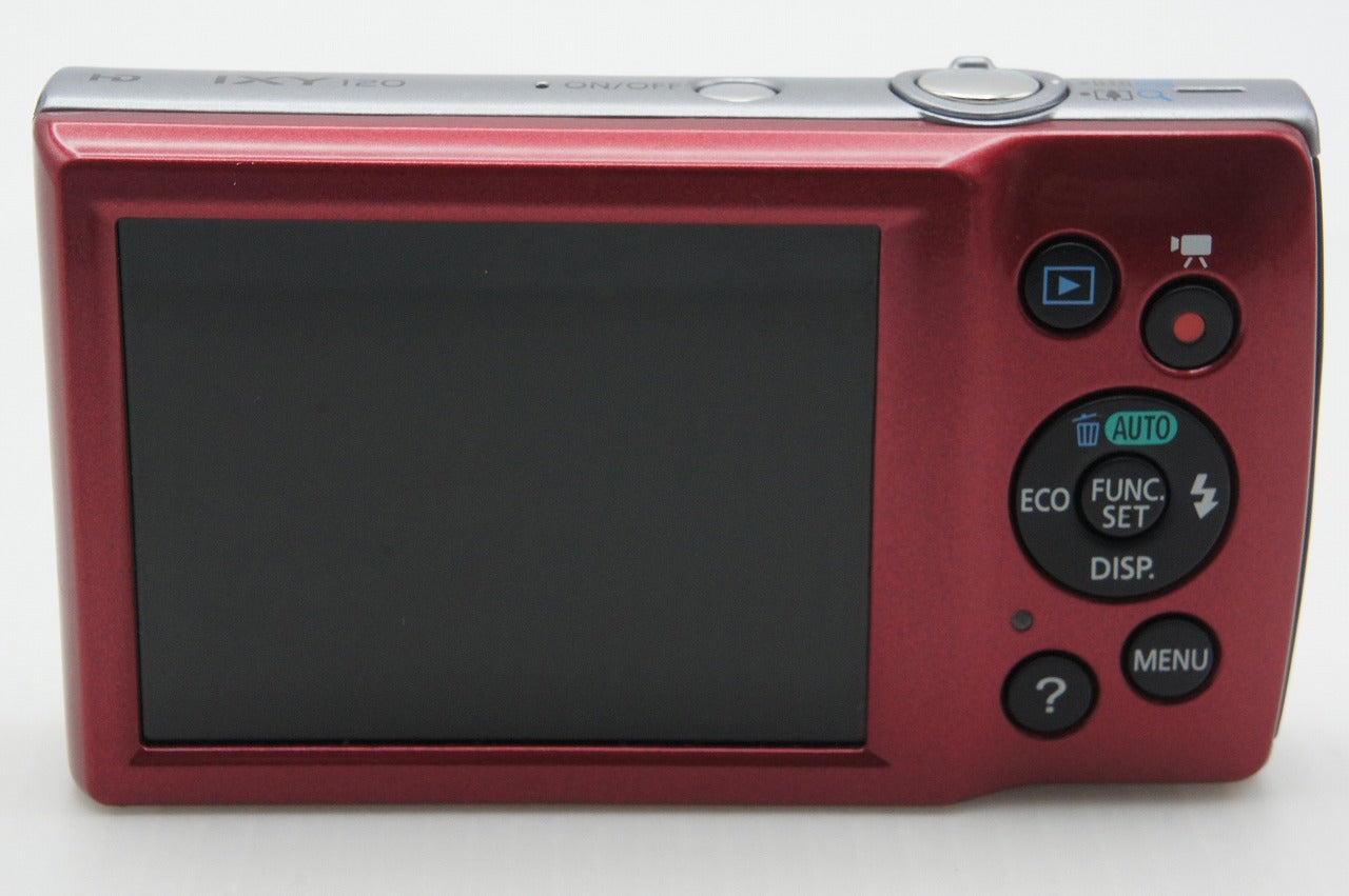 訳あり品 Canon キヤノン IXY 120 コンパクトデジタルカメラ レッド 元箱付 260313c