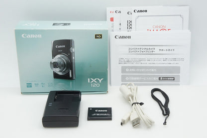 訳あり品 Canon キヤノン IXY 120 コンパクトデジタルカメラ レッド 元箱付 260313c