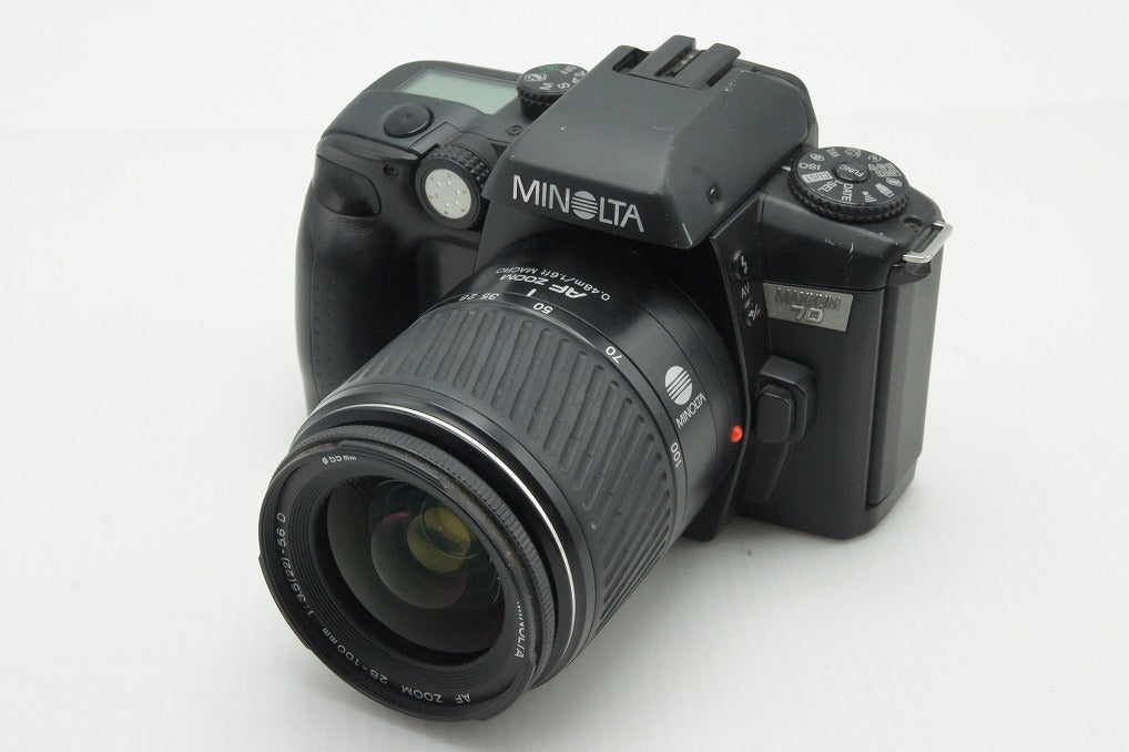 MINOLTA ミノルタ Maxxum 70 + AF 28-100mm F3.5-5.6D α-70 レンズキット フィルム一眼レフカメラ 260120g