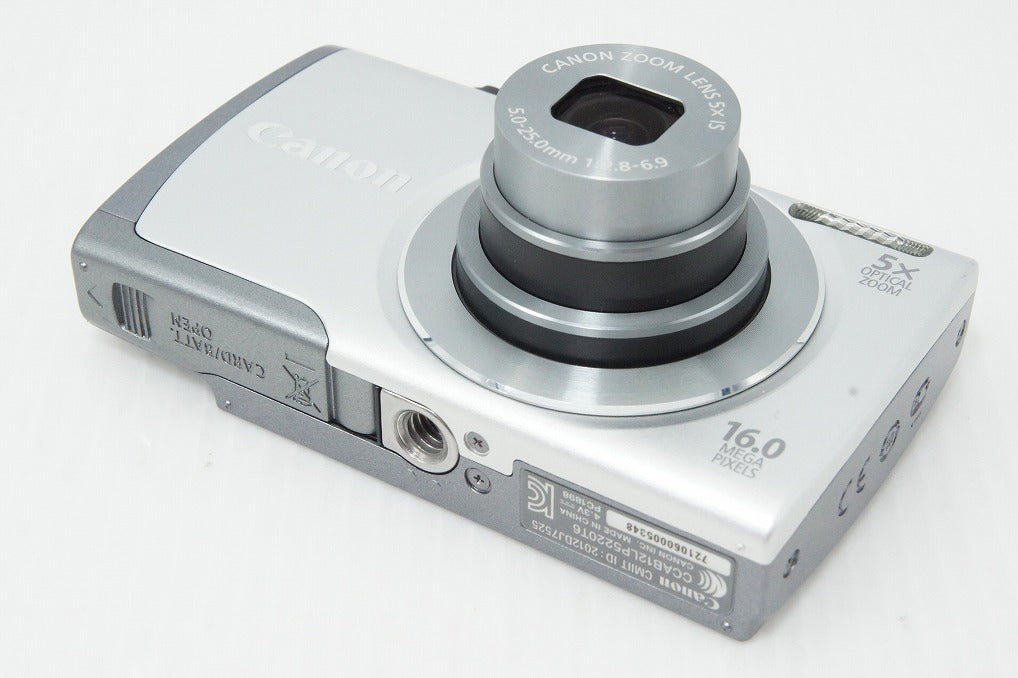 (未使用･未開封品)　Canon デジタルカメラ PowerShot A3500 IS(シルバー) 広角28mm 光学5倍ズーム PSA3500IS(SL) vf3p617 Canon デジタルカメラ PowerShot A3500 IS