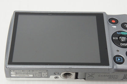 良品 Canon キヤノン PowerShot A3500 IS コンパクトデジタルカメラ シルバー 元箱付 260512i