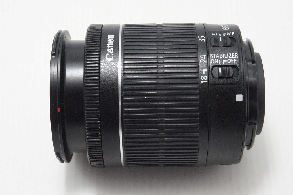 良品 Canon キヤノン EF-S 18-55mm F3.5-5.6 IS STM ズームレンズ APS-C 260818x