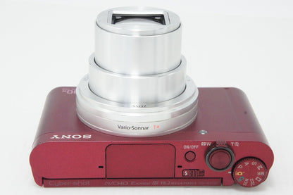 美品 SONY ソニー Cyber-shot DSC-WX500 コンパクトデジタルカメラ レッド 元箱付 260512u