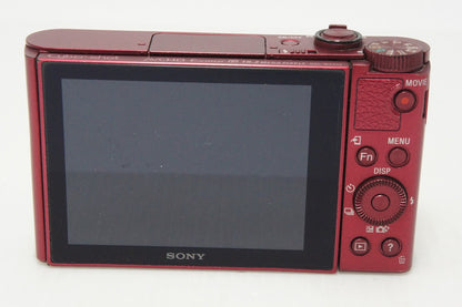 美品 SONY ソニー Cyber-shot DSC-WX500 コンパクトデジタルカメラ レッド 元箱付 260512u