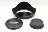 美品 Canon キヤノン EF 17-40mm F4L USM フルサイズ ズームレンズ フード付 241207ah