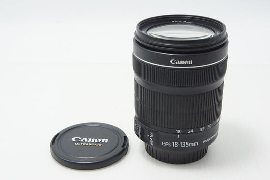 Good condition Canon EF-S 18-135mm F3.5-5.6 IS STM APS-C Zoom Lens 260818u