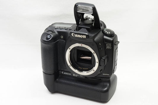 Canon キヤノン EOS 20D ボディ デジタル一眼レフカメラ バッテリーグリップ BG-E2付 250728aq