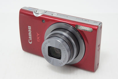 良品 Canon キヤノン IXY 150 コンパクトデジタルカメラ レッド 元箱付 260512e