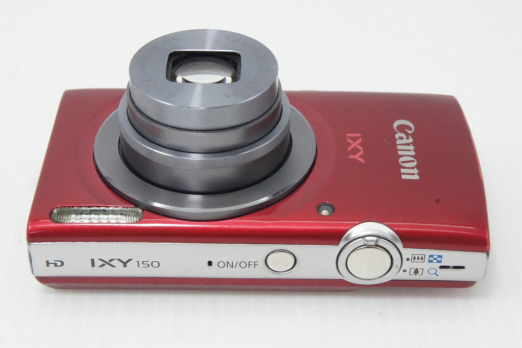 良品 Canon キヤノン IXY 150 コンパクトデジタルカメラ レッド 元箱付 260512e