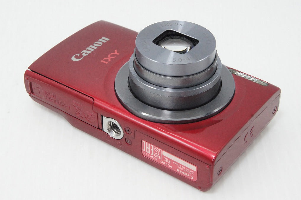 良品 Canon キヤノン IXY 150 コンパクトデジタルカメラ レッド 元箱付