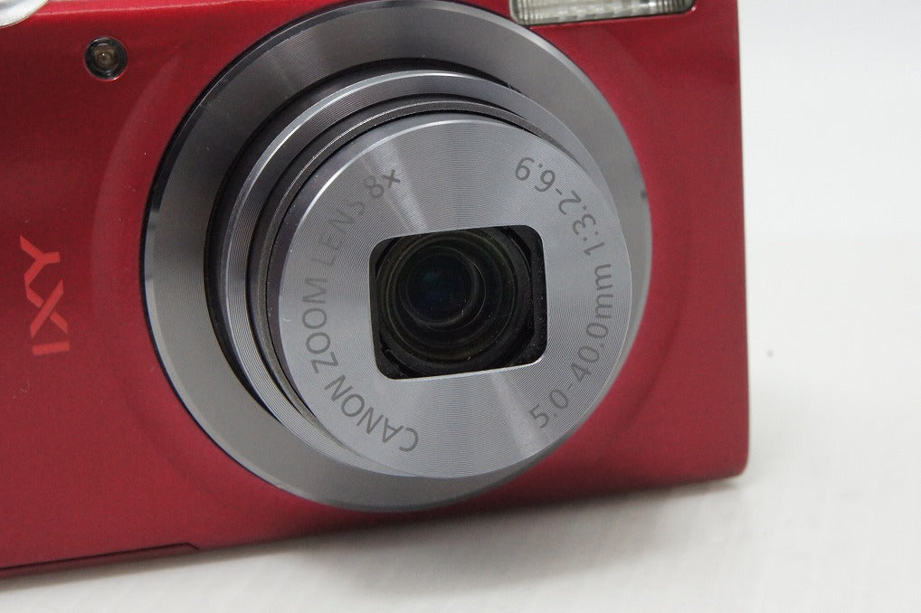 良品 Canon キヤノン IXY 150 コンパクトデジタルカメラ レッド 元箱付