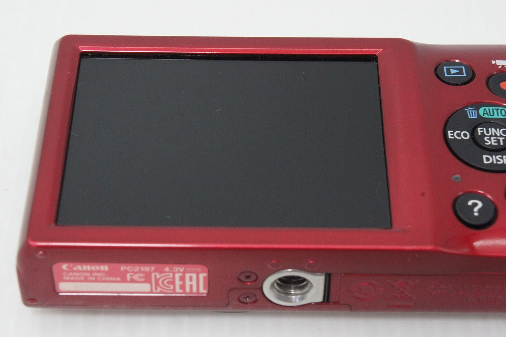 良品 Canon キヤノン IXY 150 コンパクトデジタルカメラ レッド 元箱付