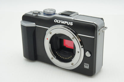 OLYMPUS オリンパス PEN Lite E-PL1 ボディ ミラーレス一眼カメラ ブラック 元箱付 260126f