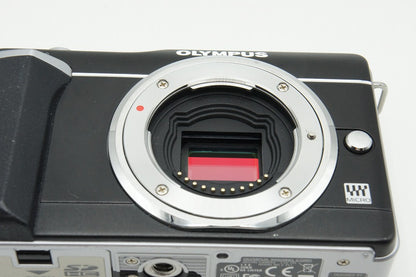 OLYMPUS オリンパス PEN Lite E-PL1 ボディ ミラーレス一眼カメラ ブラック 元箱付 260126f