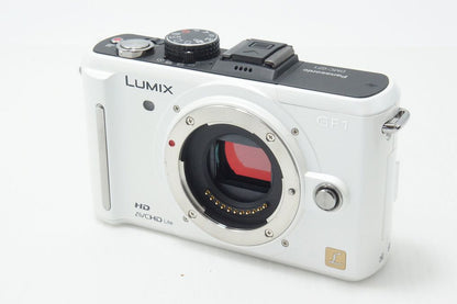 良品 Panasonic パナソニック LUMIX DMC-GF1 ボディ ミラーレス一眼カメラ ホワイト 260811s