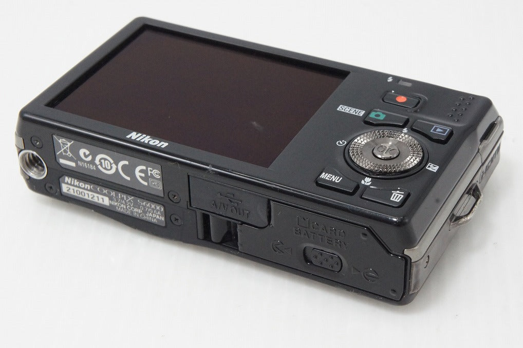 良品 Nikon ニコン COOLPIX S6000 コンパクトデジタルカメラ ノーブル