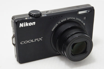 良品 Nikon ニコン COOLPIX S6000 コンパクトデジタルカメラ ノーブルブラック 260512s