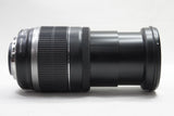 訳あり品 Canon キヤノン EF-S 18-200mm F3.5-5.6 IS APS-C ズームレンズ 241027b