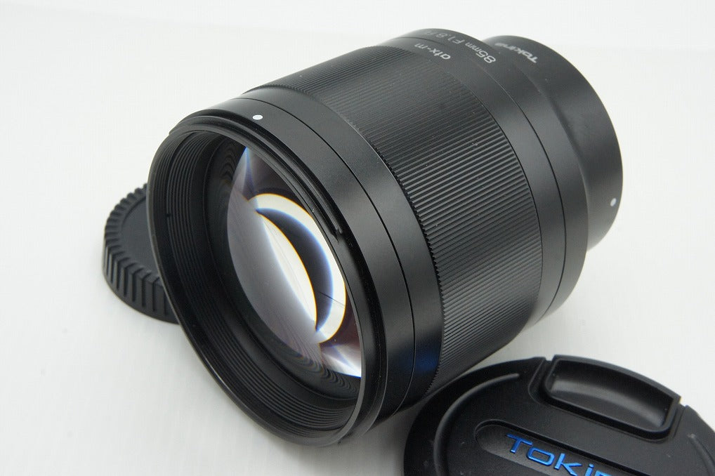 良品 Tokina トキナー atx-m 85mm F1.8 FE SONY ソニー Eマウント 単焦点レンズ フルサイズ 元箱付 260128e