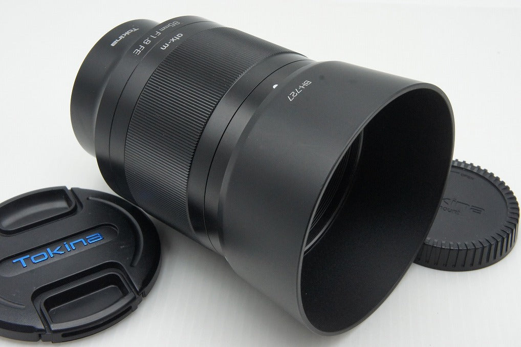 良品 Tokina トキナー atx-m 85mm F1.8 FE SONY ソニー Eマウント 単焦点レンズ フルサイズ 元箱付 260128e