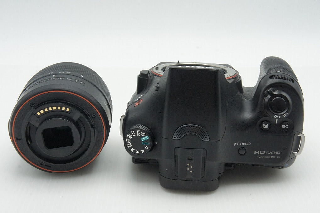 良品 SONY ソニー α65 + DT 18-55mm SAM II レンズキット デジタル一眼レフカメラ 260128j