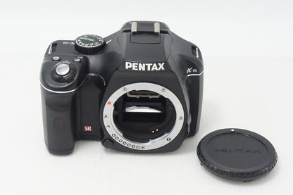 良品 PENTAX ペンタックス K-m ボディデジタル一眼レフカメラ ブラック 260818h