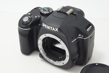 良品 PENTAX ペンタックス K-m ボディデジタル一眼レフカメラ ブラック 260818h