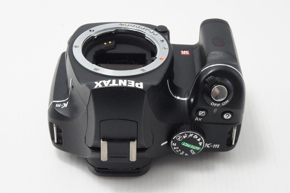 良品 PENTAX ペンタックス K-m ボディデジタル一眼レフカメラ ブラック 260818h