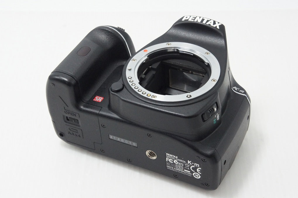 良品 PENTAX ペンタックス K-m ボディデジタル一眼レフカメラ ブラック 260818h