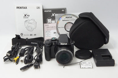 美品 PENTAX ペンタックス X70 デジタルカメラ ケース付 260508v