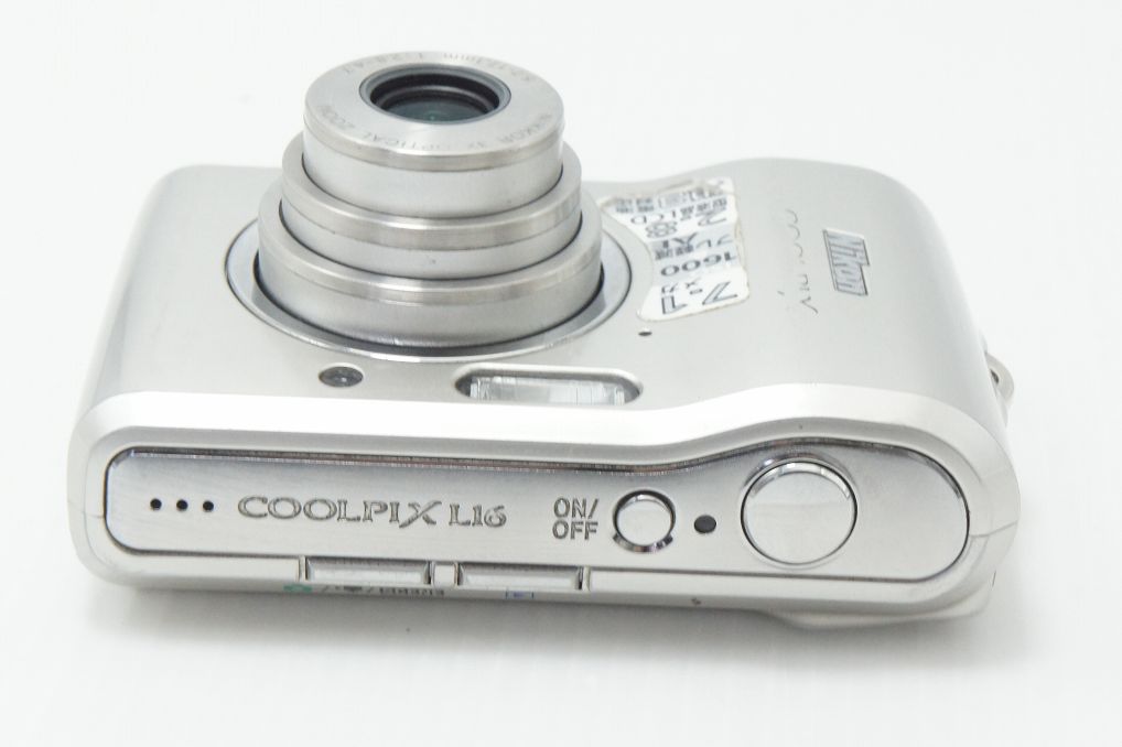 Nikon ニコン COOLPIX L16 コンパクトデジタルカメラ シルバー 260813s