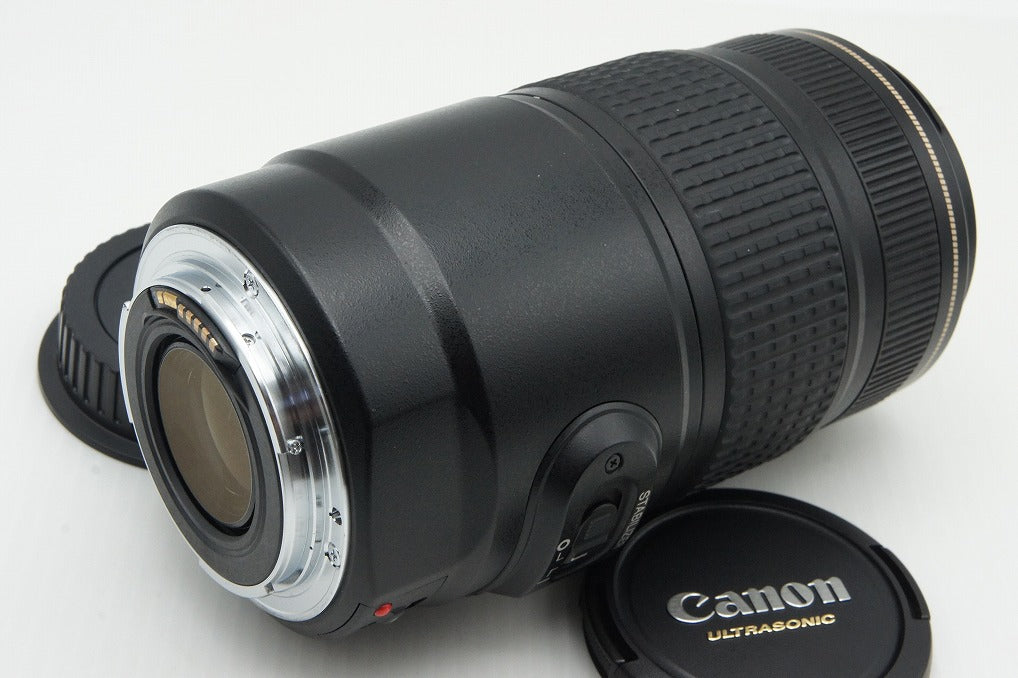 美品 Canon キヤノン EF 75-300mm F4-5.6 IS USM フルサイズ ズームレンズ フード付 260123ao