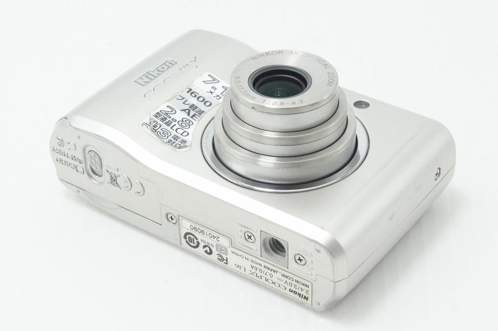 Nikon ニコン COOLPIX L16 コンパクトデジタルカメラ シルバー 260813s