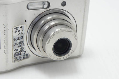 Nikon ニコン COOLPIX L16 コンパクトデジタルカメラ シルバー 260813s