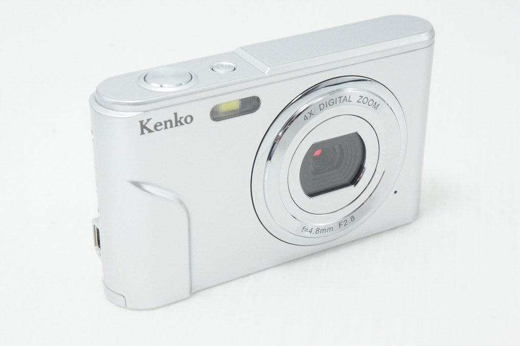 美品 KENKO ケンコー KC-03 TY コンパクトデジタルカメラ シルバー 260812e