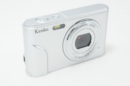 美品 KENKO ケンコー KC-03 TY コンパクトデジタルカメラ シルバー 260812e