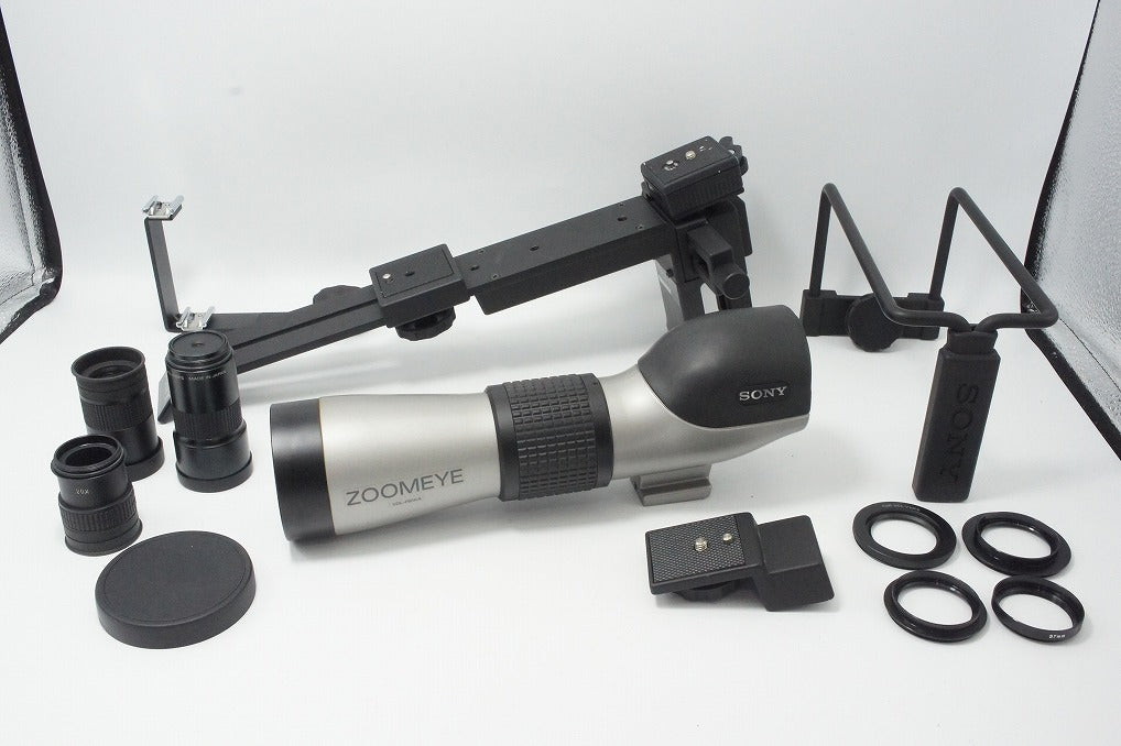 良品 SONY ソニー ZOOMEYE VCL-FS1KA 20X フィールドスコープ  各種付属品付 260813o