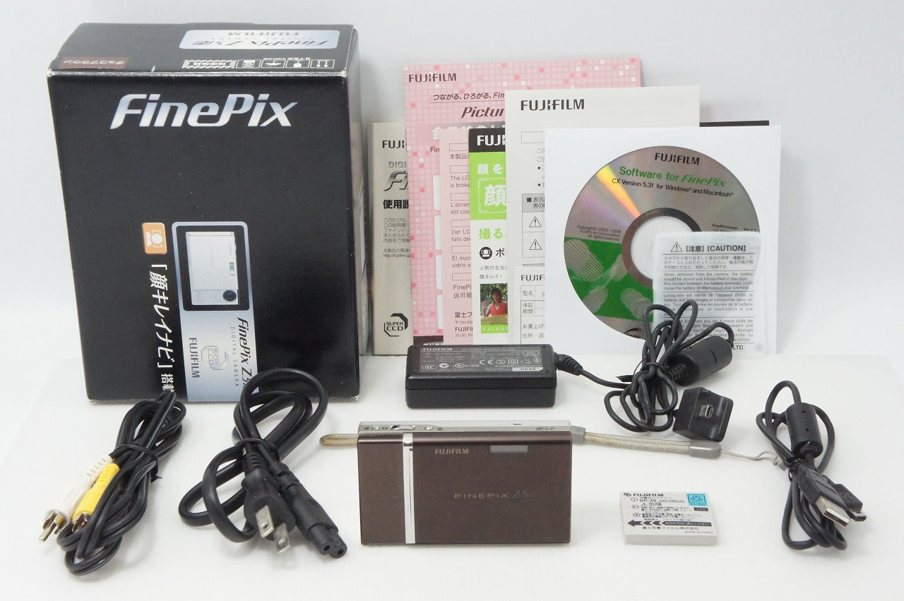 【匿名配送】 フジフィルム FinePix Z5fd コンデジ 充電器付き FUJIFILM フジフィルム FinePix Z5fd コンパクトデジタルカメラ チョコ