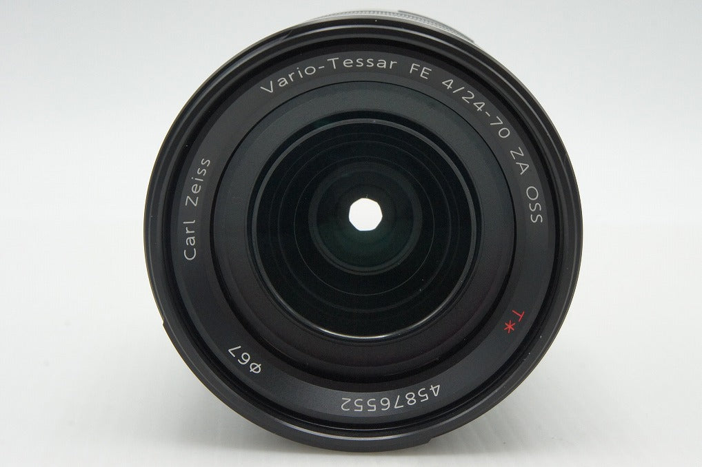 美品 SONY ソニー Vario-Tessar T* FE 24-70mm F4 ZA OSS SEL2470Z ズームレンズ Eマウント フルサイズ フード付 260128g