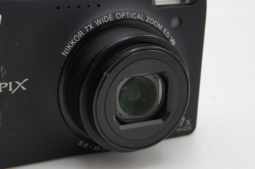 訳あり品 Nikon ニコン COOLPIX S6000 コンパクトデジタルカメラ ノーブルブラック 260313l