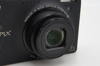 訳あり品 Nikon ニコン COOLPIX S6000 コンパクトデジタルカメラ ノーブルブラック 260313l