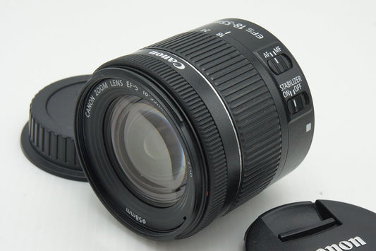 Canon キヤノン EF-S 18-55mm F4-5.6 IS STM APS-C ズームレンズ 260128i