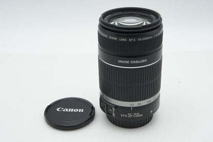 Canon EF-S 55-250mm F4-5.6 IS APS-C Zoom Lens 260312e