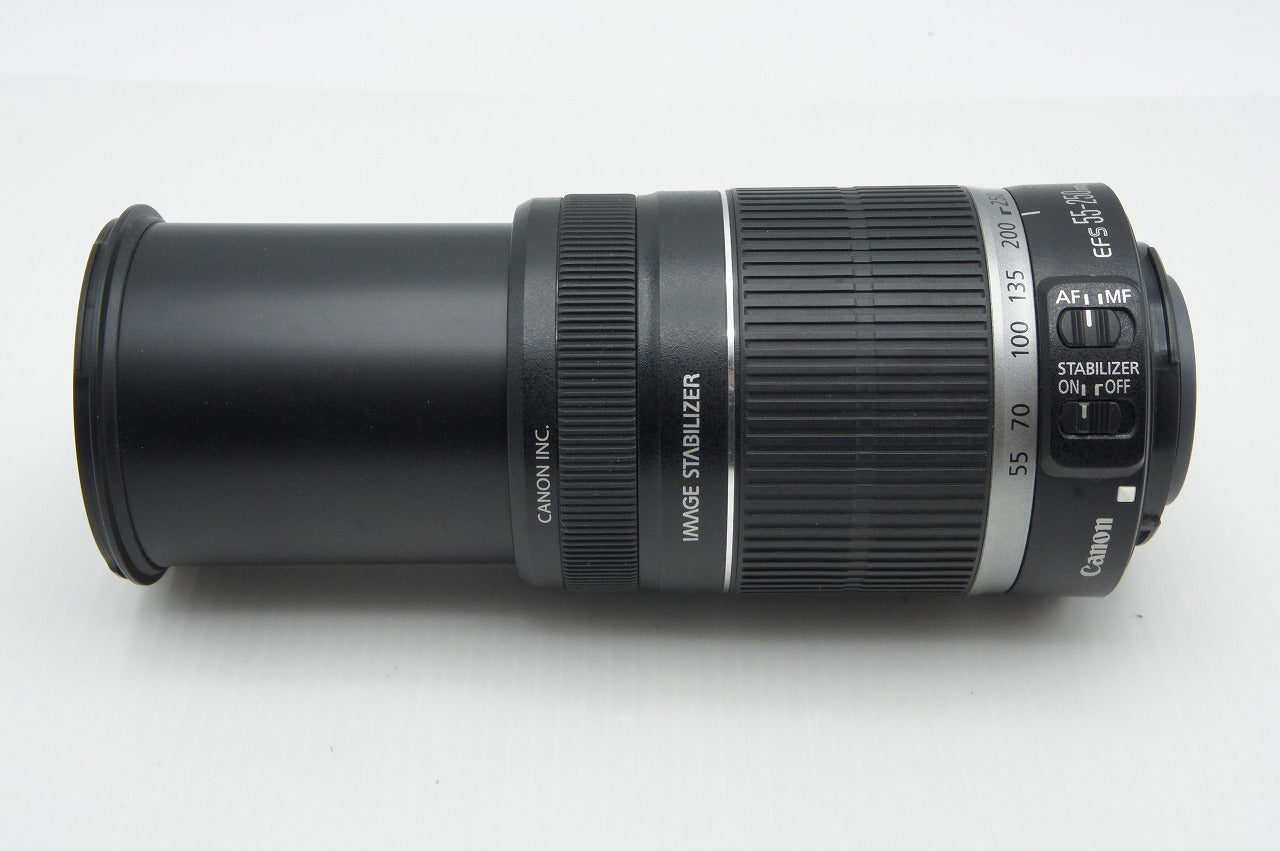 Canon キヤノン EF-S 55-250mm F4-5.6 IS APS-C ズームレンズ 260312e